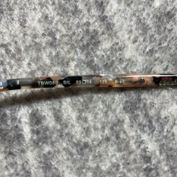 Ted Baker Silver and Lavender Cat Eye Sunglasses - Picture 5 of 11